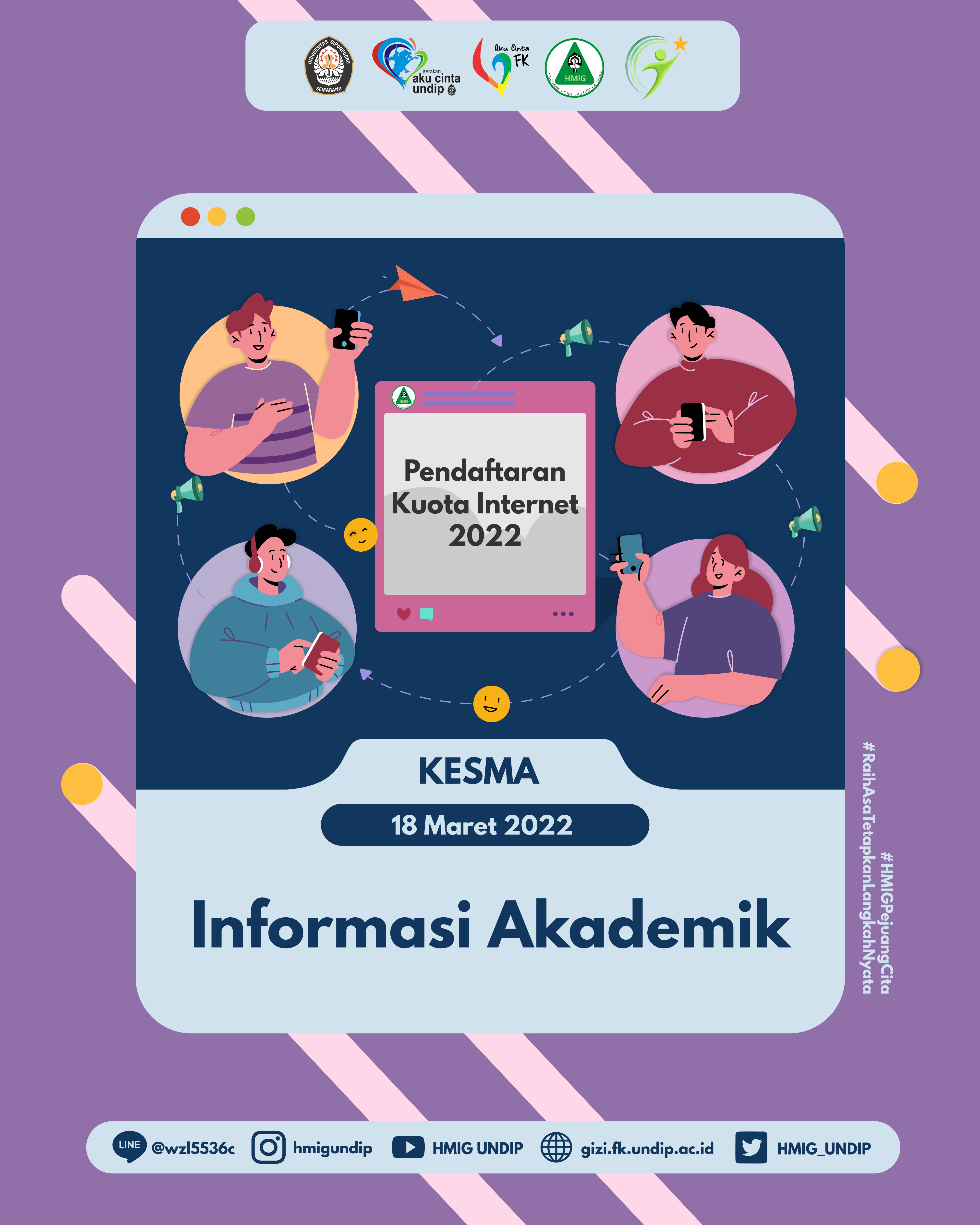 ACADEMIC INFO “INTERNET QUOTA REGISTRATION 2022”
