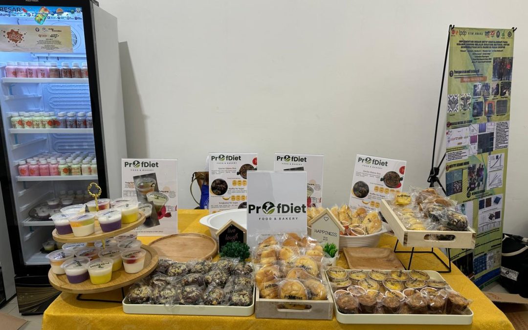 Departemen Ilmu Gizi Promosikan Produk Food and Bakery ”ProfDiet” pada Peringatan Dies Natalis Undip ke-67