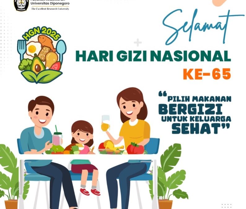 Selamat Hari Gizi Nasional Ke-65